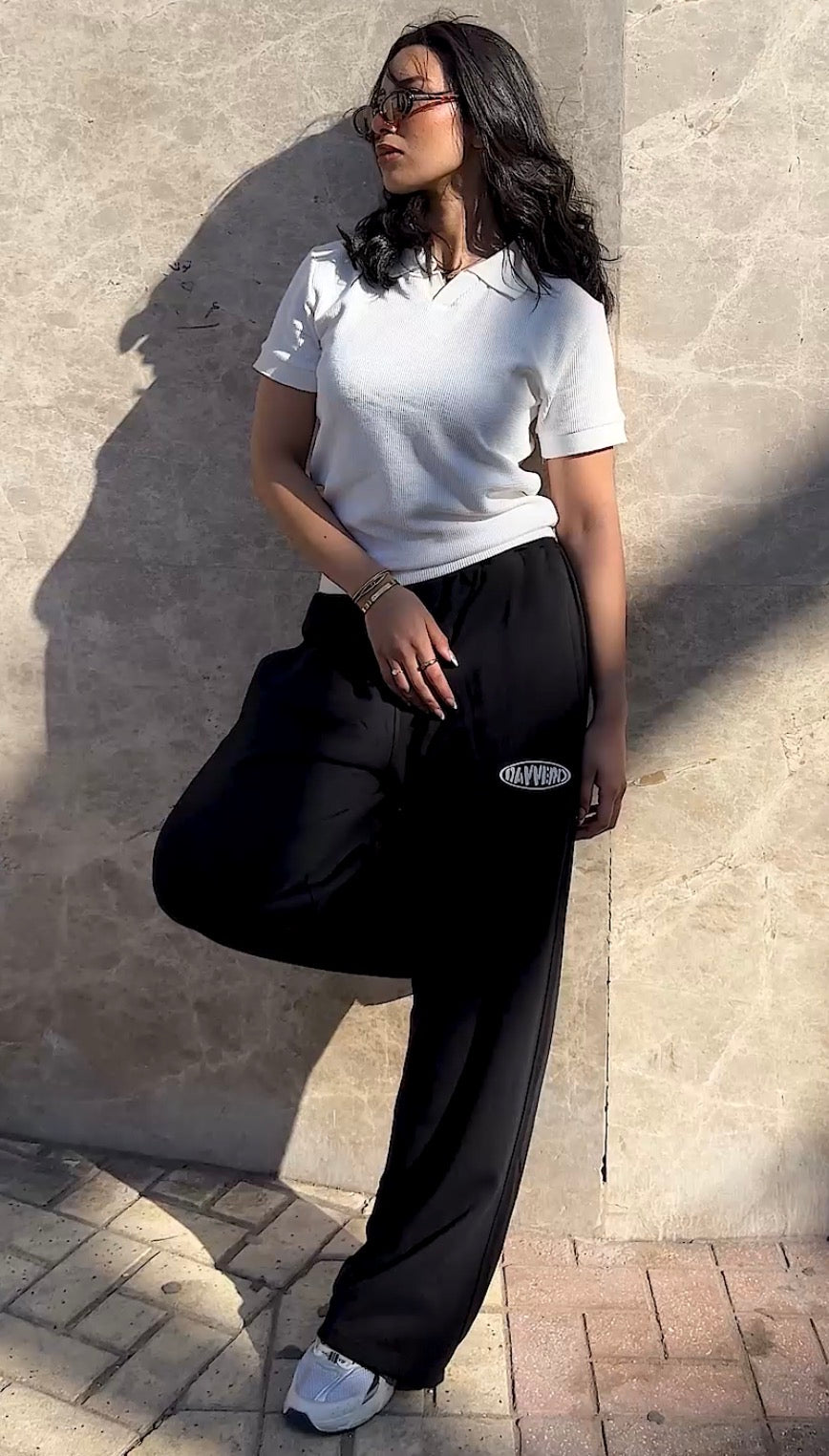 SUMMER BLACK SWEATPANTS