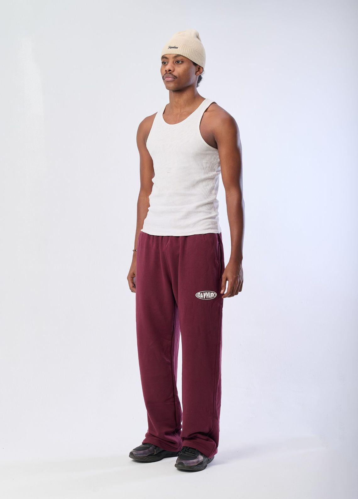 SUMMER BURGUNDY SWEATPANTS