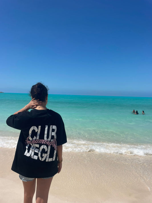 CLUB DEGLI BLACK TEE