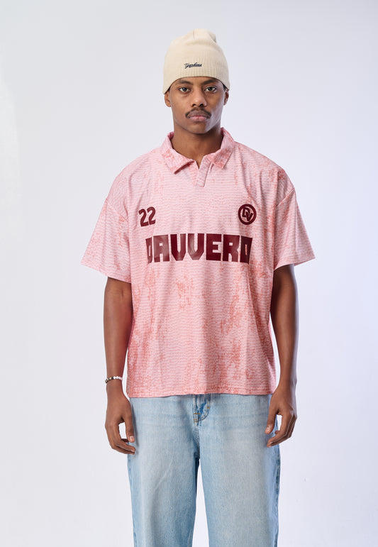 Sunwashed Rose Polo Jersey