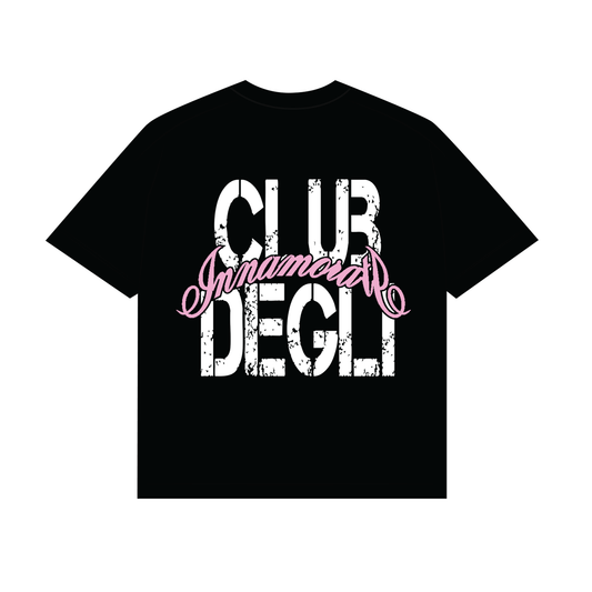 CLUB DEGLI BLACK TEE