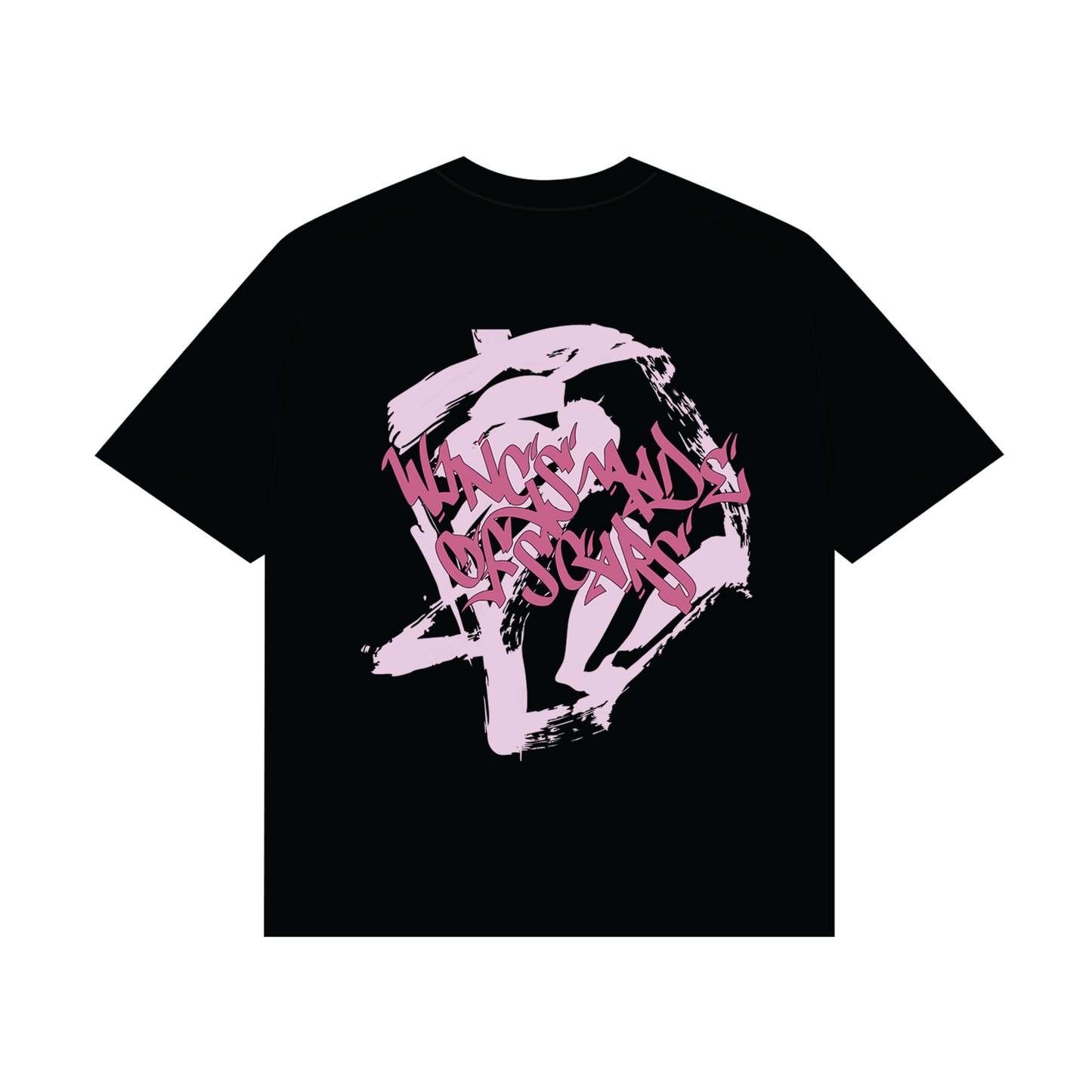 WINGS BLACK TEE