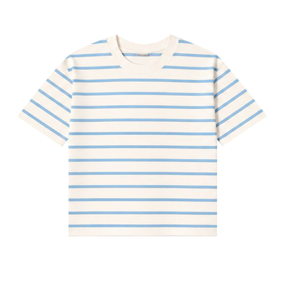 BABYBLUE STRIPE TEE