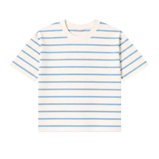 BABYBLUE STRIPE TEE