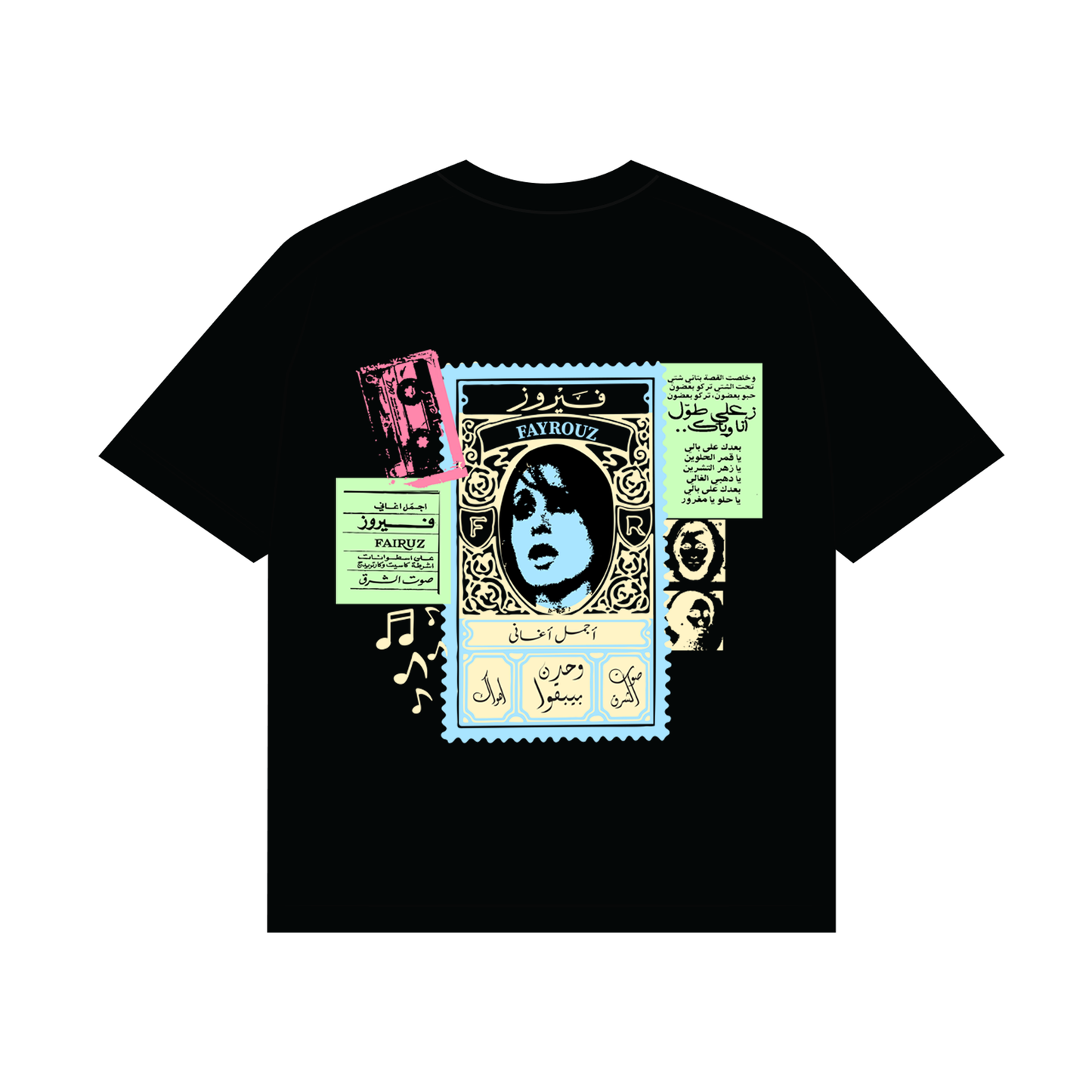 FAYROUZ BLACK TEE
