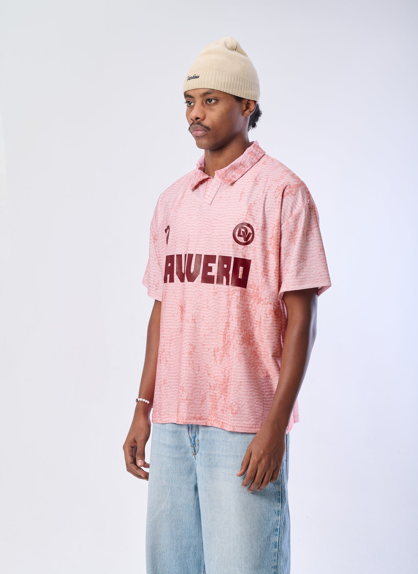 Sunwashed Rose Polo Jersey