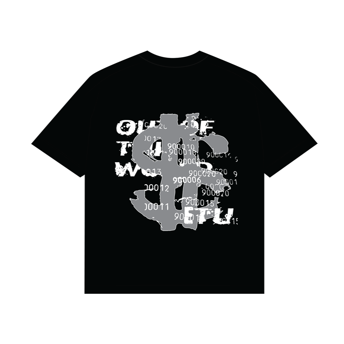 OUT OF THIS WORLD BLACK TEE