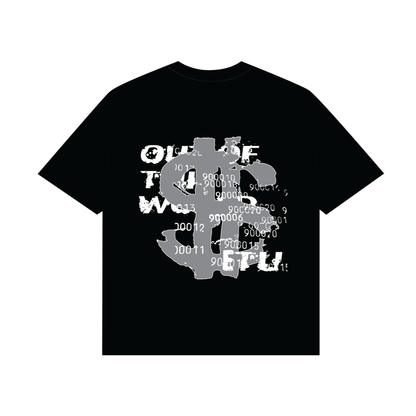 OUT OF THIS WORLD BLACK TEE