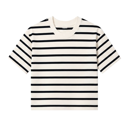 BLACK STRIPE TEE