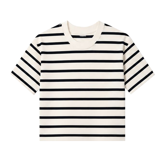 BLACK STRIPE TEE