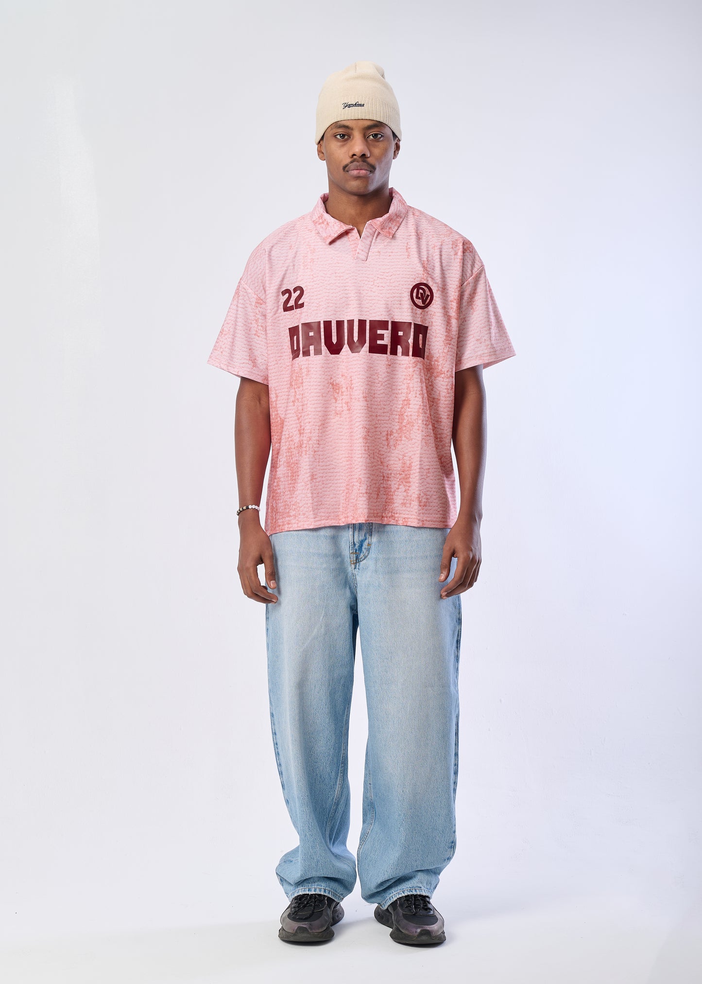 Sunwashed Rose Polo Jersey