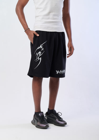 HUSTLE HABIT BLACK SHORT