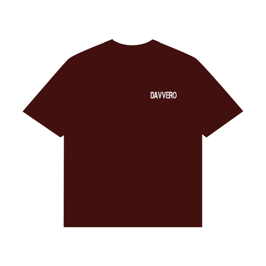 ACTIVATED MODE BURGUNDY TEE