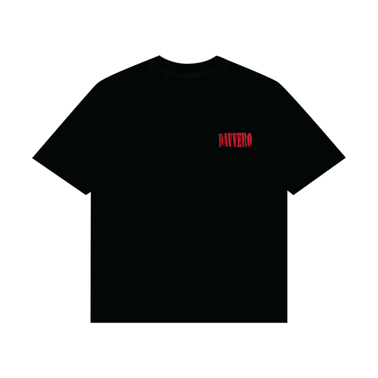 DISTRUCTIVE BLACK TEE