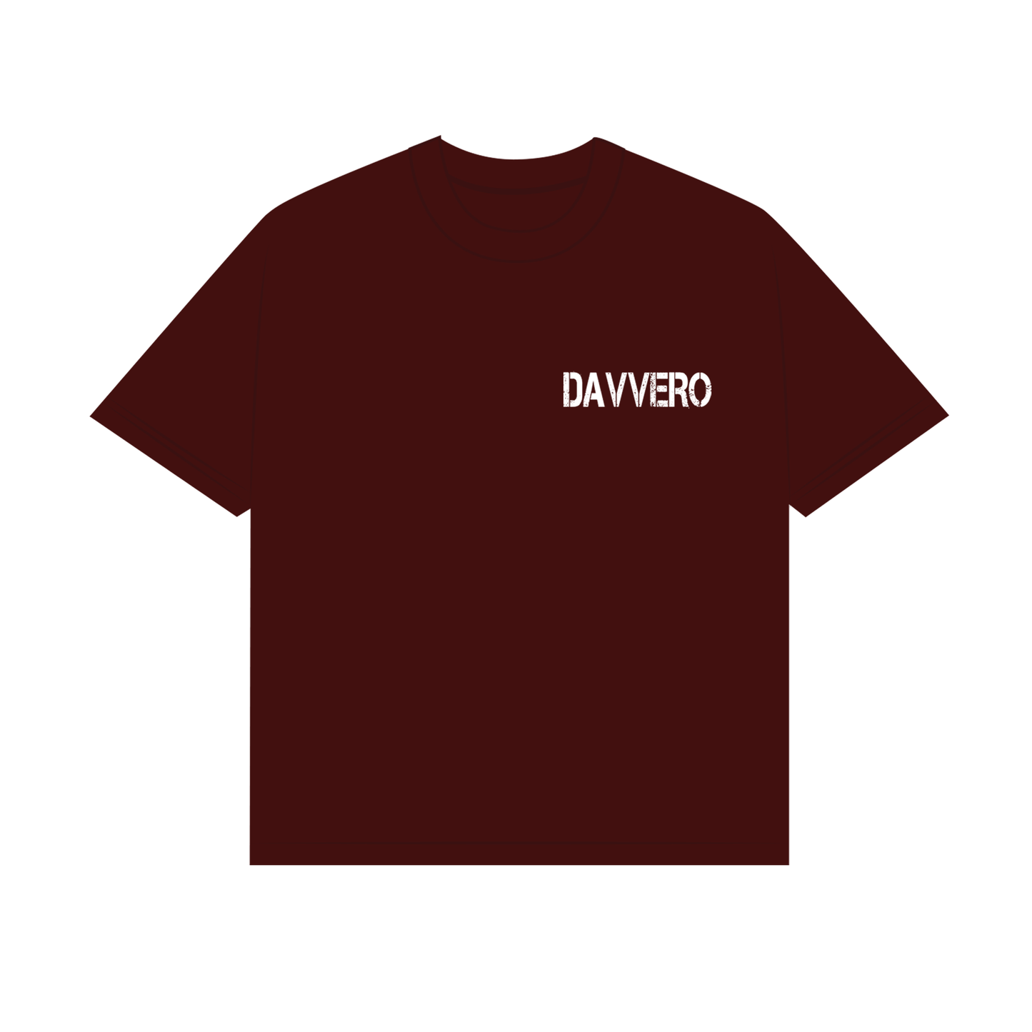 CLUB DEGLI BURGUNDY TEE