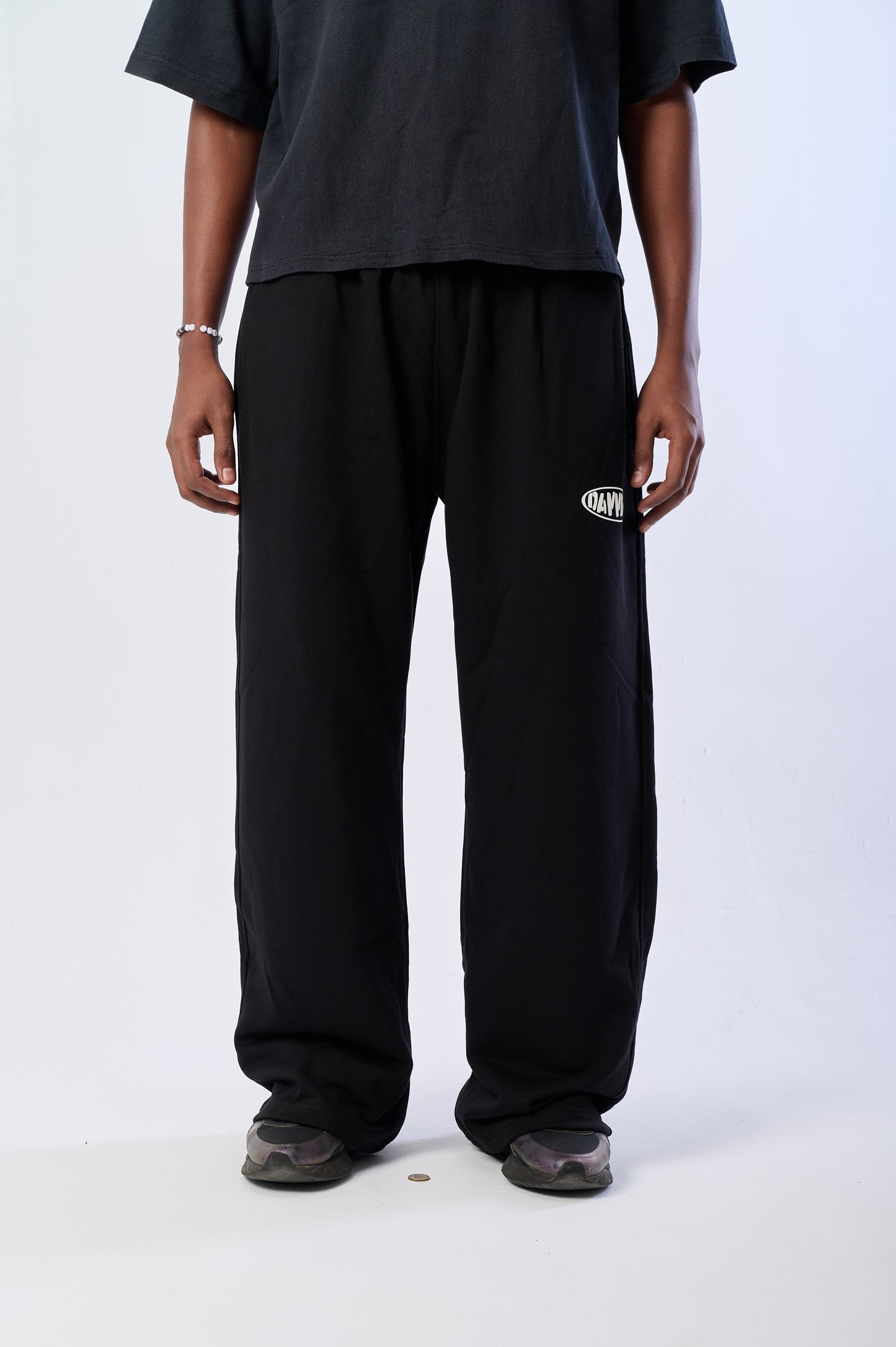 SUMMER BLACK SWEATPANTS