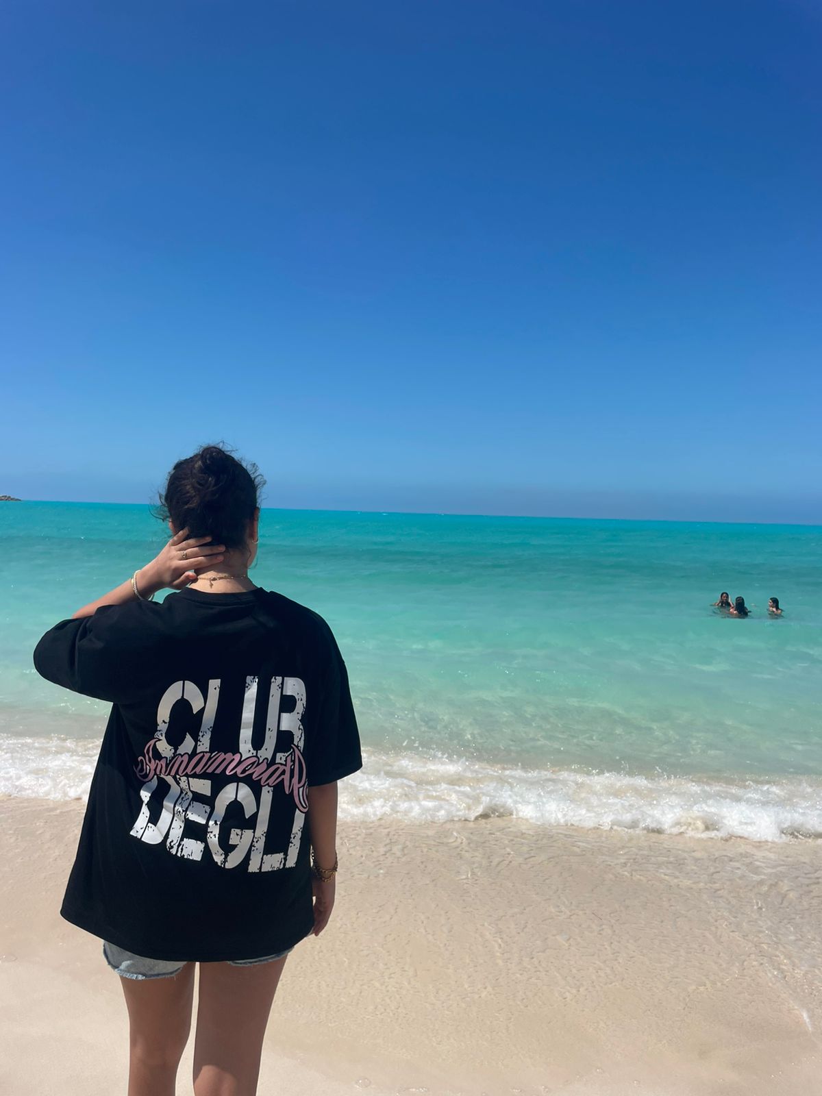 CLUB DEGLI BLACK TEE
